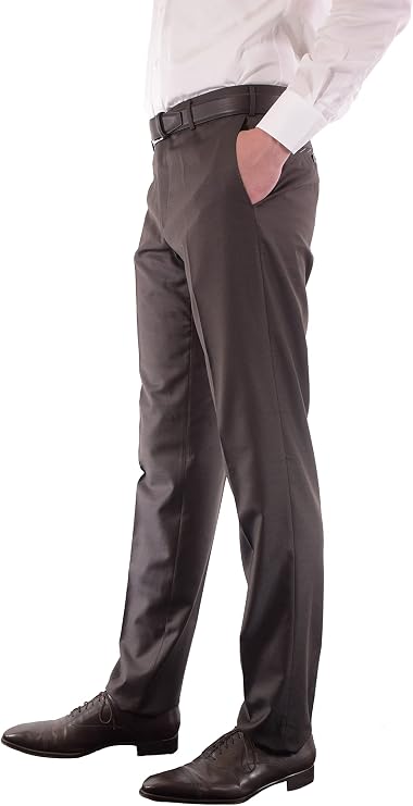 Zanella Platinum Parker Dress Pants - Dark Brown