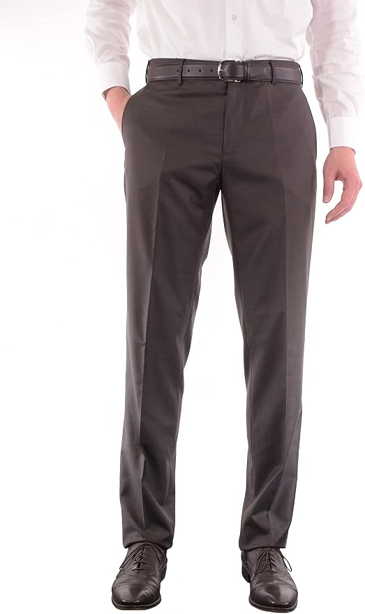 Zanella Platinum Parker Dress Pants - Dark Brown