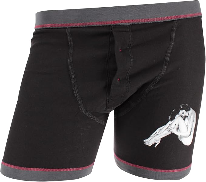 VK Nagrani Button-Fly Briefs - Black