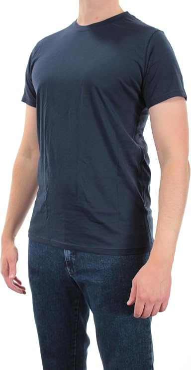 Blusky Crew Neck T-Shirt - Navy