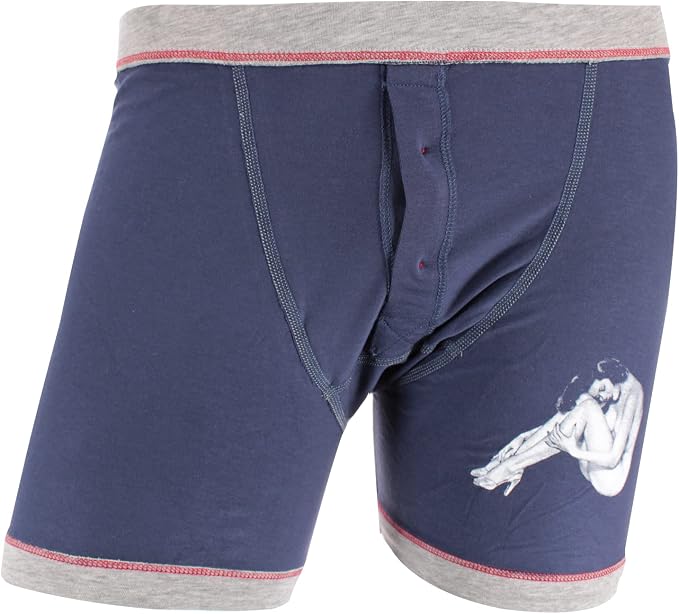 VK Nagrani Button-Fly Briefs - Blue