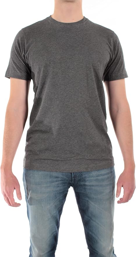 VK Nagrani Crew Neck T-Shirt - Medium Charcoal