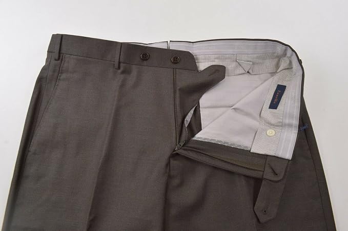 Zanella Platinum Parker Dress Pants - Dark Brown