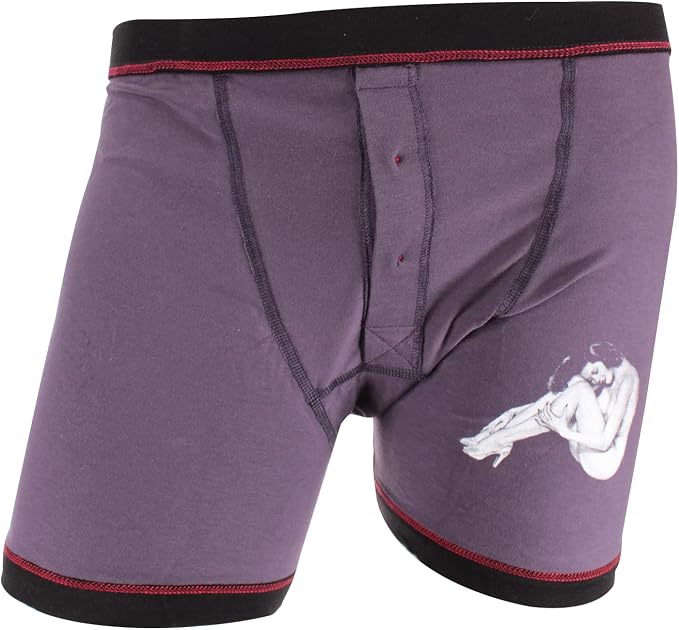 VK Nagrani Button-Fly Briefs - Purple