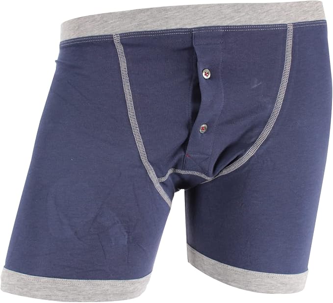 VK Nagrani Button-Fly Briefs - Blue