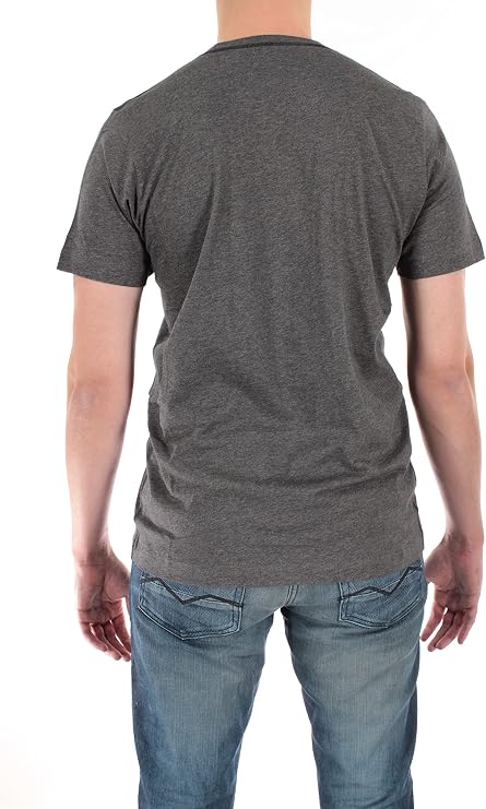 VK Nagrani Crew Neck T-Shirt - Medium Charcoal