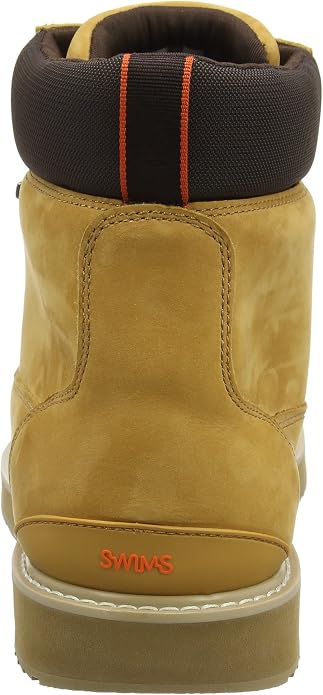 SWIMS Barry Leather Work Boots - Camel