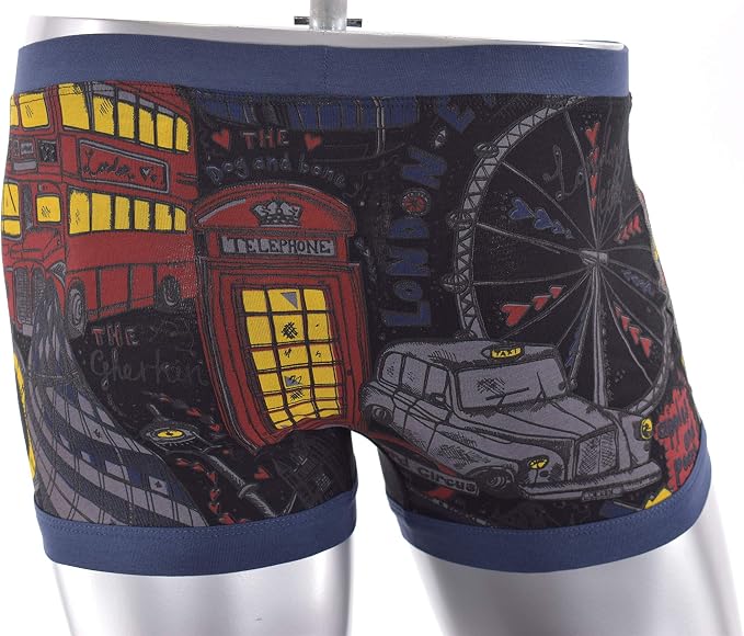 VK Nagrani Boxer Briefs - London Black