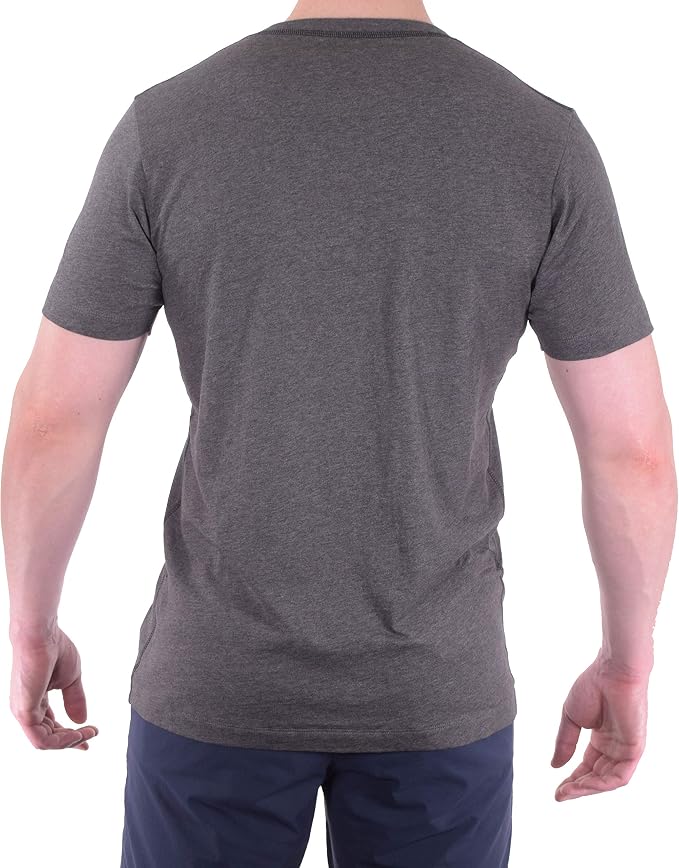 VK Nagrani V-Neck T-Shirt - Charcoal