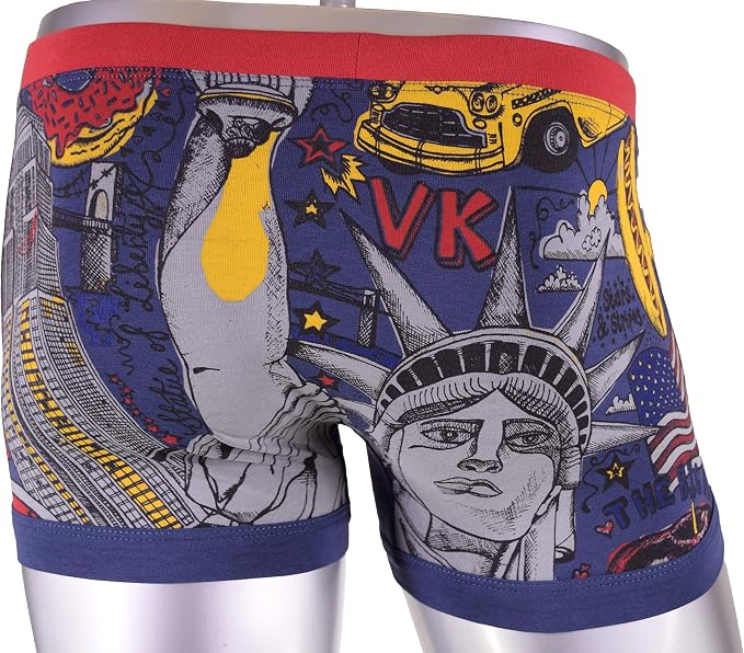 VK Nagrani Boxer Briefs - New York Blue